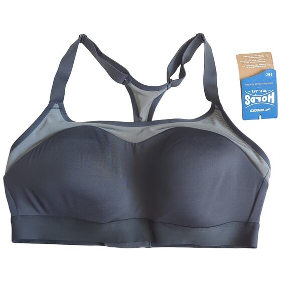 Brooks Dare Racerback Run Womens 36C Bra High Impact Running Workout Supportive - Picture 1 of 6